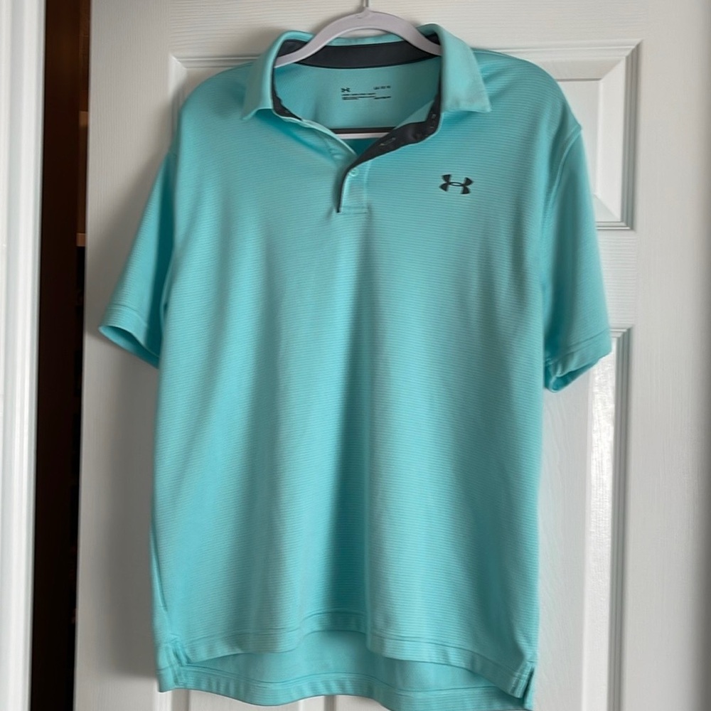 LG Blue Polo Shirt Performance Fit